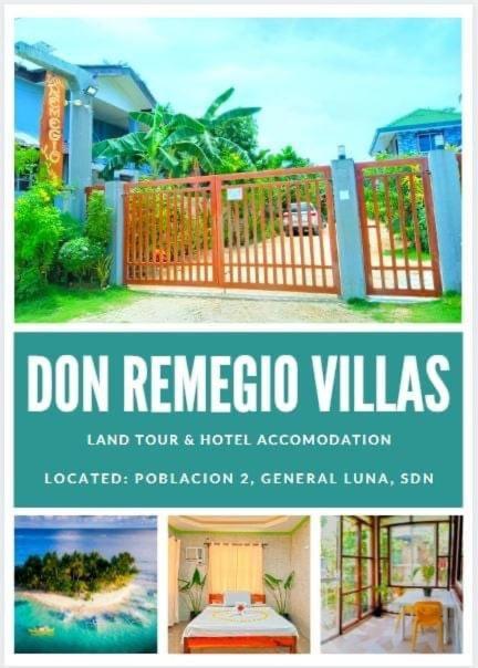 Don Remegio Villas Siargao General Luna  Exteriér fotografie